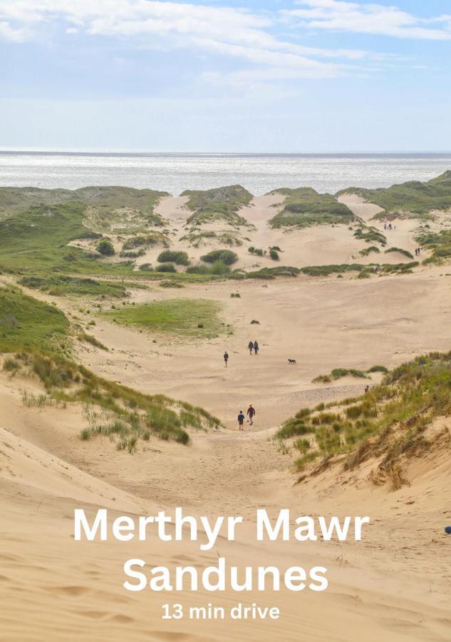 Ocean Escape 200m From The Sea, High Spec Town Centre Entire Flat, 3 Bedrooms, Tvs Porthcawl